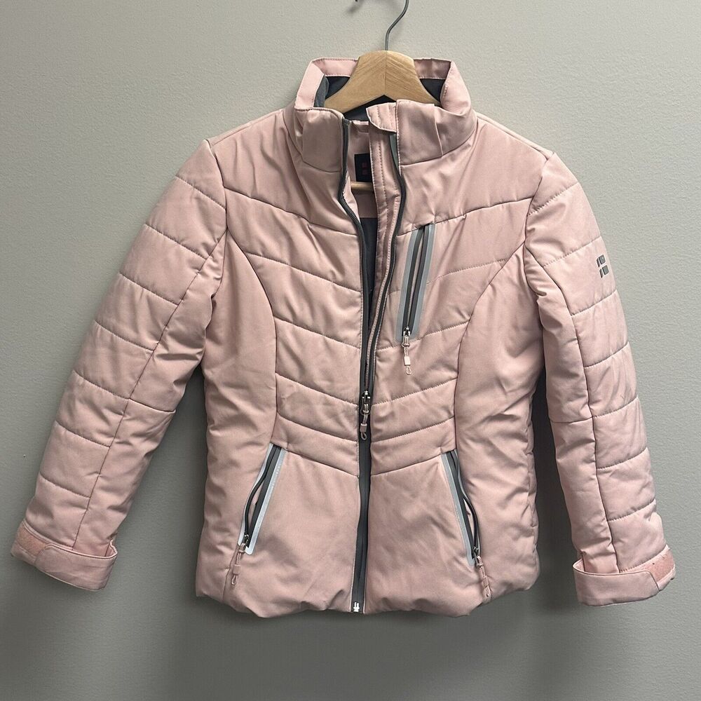 Swiss Alps Puffer Coat Girls M 8/10 Pink Outdoor Activewear‎